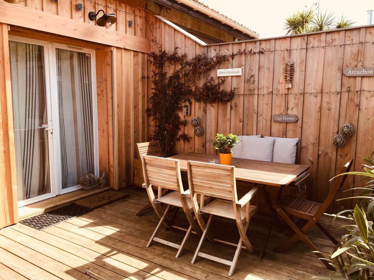 Cocon Entre Presqu'Ile Du Cap Ferret Et Plages Oceanes - Terrasse - 1 Velo Gratuit Арес Екстериор снимка