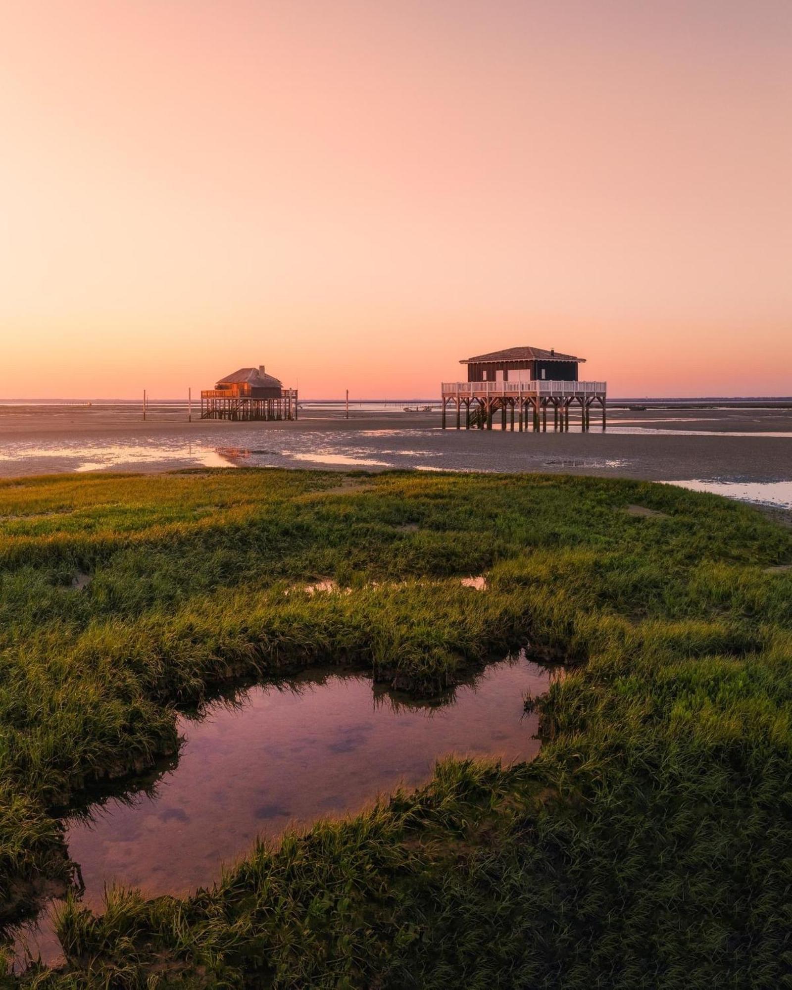 Cocon Entre Presqu'Ile Du Cap Ferret Et Plages Oceanes - Terrasse - 1 Velo Gratuit Арес Екстериор снимка